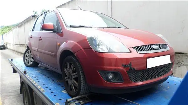 Левый задний дверной замок Ford FIESTA V (JH _ JD _) б/у 1 6 TDCi HHJB/HHDA - централизованный