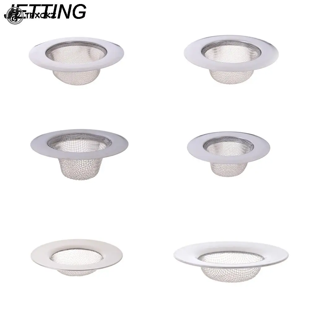 

Round Floor Drain Kitchen Sink Filter Sewer Drain Hair Colanders & Strainers Filter Bathroom Sink Stainless Steel Filter