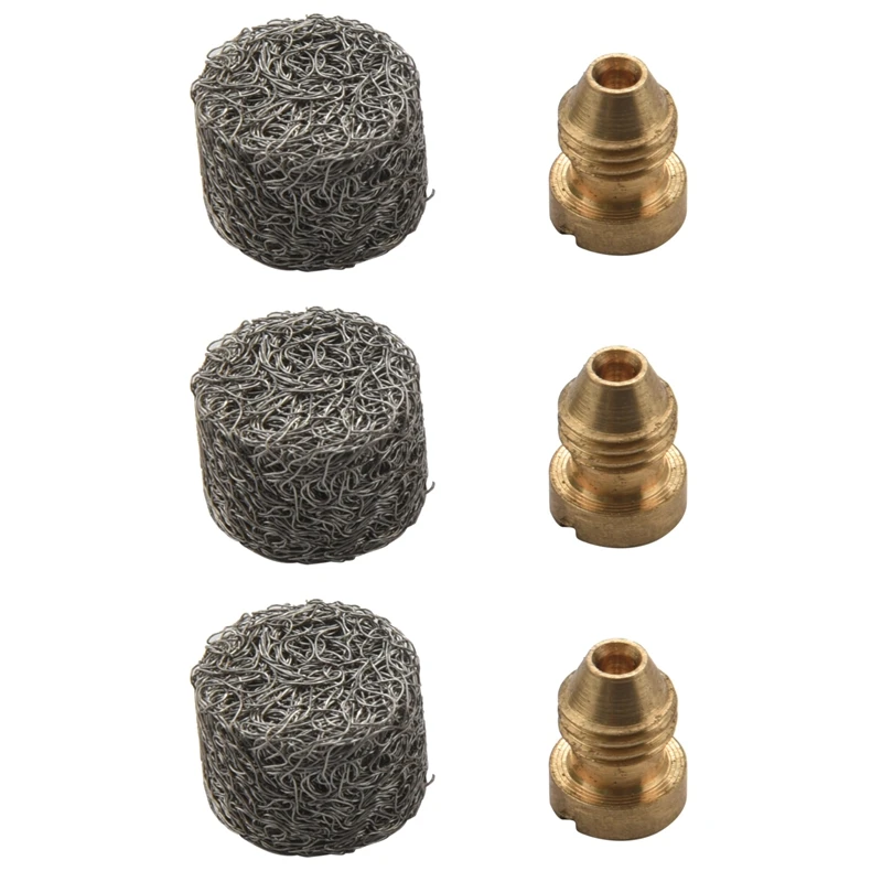 

3X Foam Cannon Orifice Nozzle Tips And Foam Maker, 1.1 Mm Thread Nozzle And Mesh Filter For Snow Foam Lance, 3000 Psi