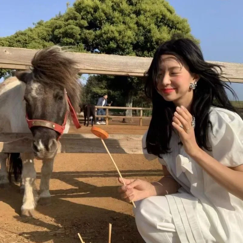 Fever Same Style 2023 Korean New Exquisite Bow Pearl Stud Earrings for Women Heart Shape  Anime Earring Girl Temperament Jewelry