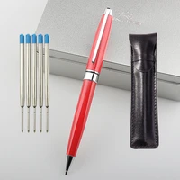 luxury quality 912 business office 0 7mm nib ballpoint pen new school stationery supplies metal ball point pens