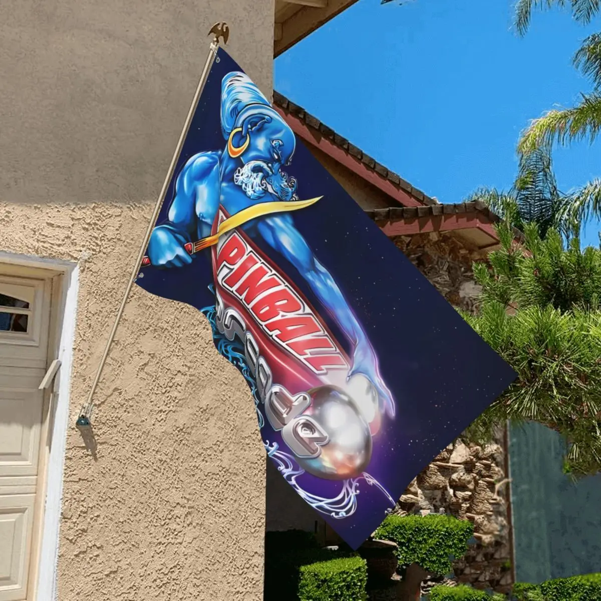 Ксеноновые садовые украшения важные этапы с особыми поводами флаги двора