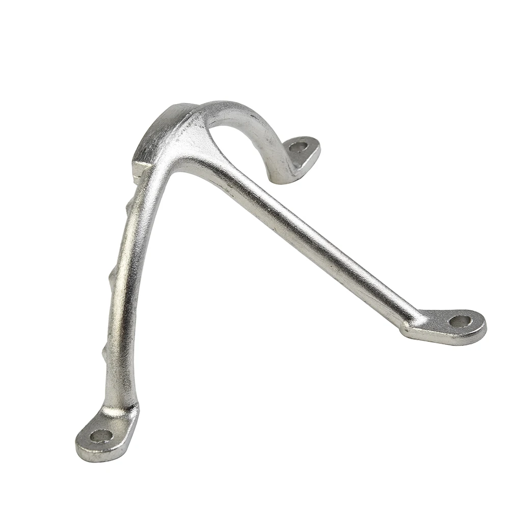 

1x Boat Stainless Steel 3 Prong Bracket Wire Holder Mast Step Marine Yacht Support Universal Accessories/