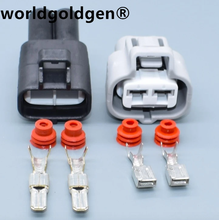 Worldgolden 2 контакта 4 8 мм 11410 6189-0425 6188-0259 гидравлическая фоторозетка для кабеля Toyota |