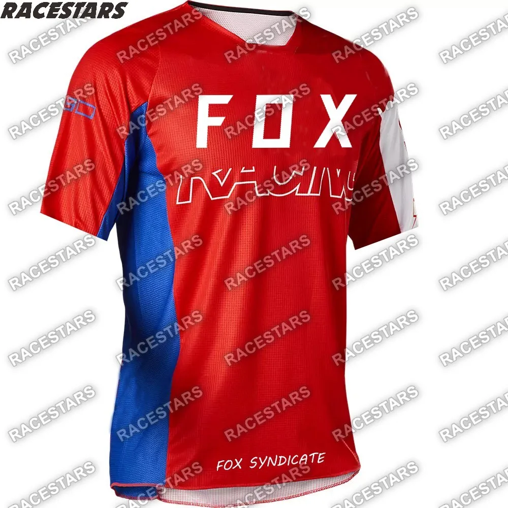 

Downhill Mountain Jersey MTB Enduro Motorcycle Shirt Men's Short Sleeve DH Outdoor Motocross Gear Camiseta Bicicleta Dirt Bike