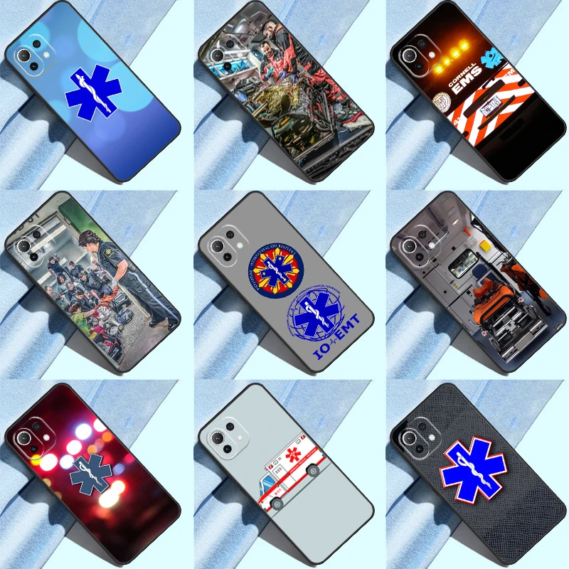 Чехол для аппарата скорой помощи EMS EMT, чехол для POCO X3 Pro F4 GT M5 M4 F3, чехол для Xiaomi 12S Ultra 12 11 T Pro Mi 11 Lite