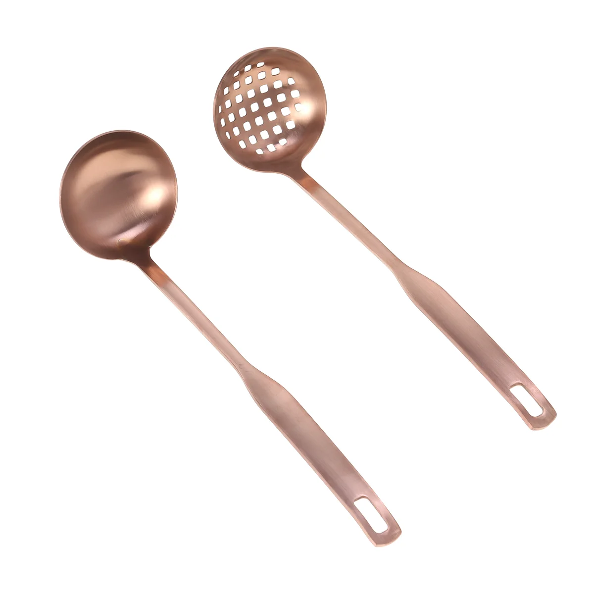 

Ladle Kitchen Utensils Spoon Strainer Silicone Hot Slotted Skimmer Dipper Scoop Soup Pot Steel Stainless Cooking Handle Sauce