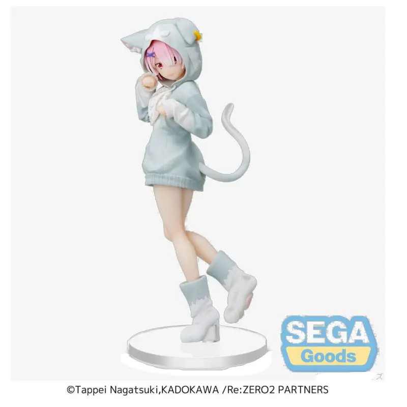 

Фигурки SEGA Re:Life in a другой мир, фигурки аниме zero Ram, коллекционные фигурки, модели игрушек, 21 см