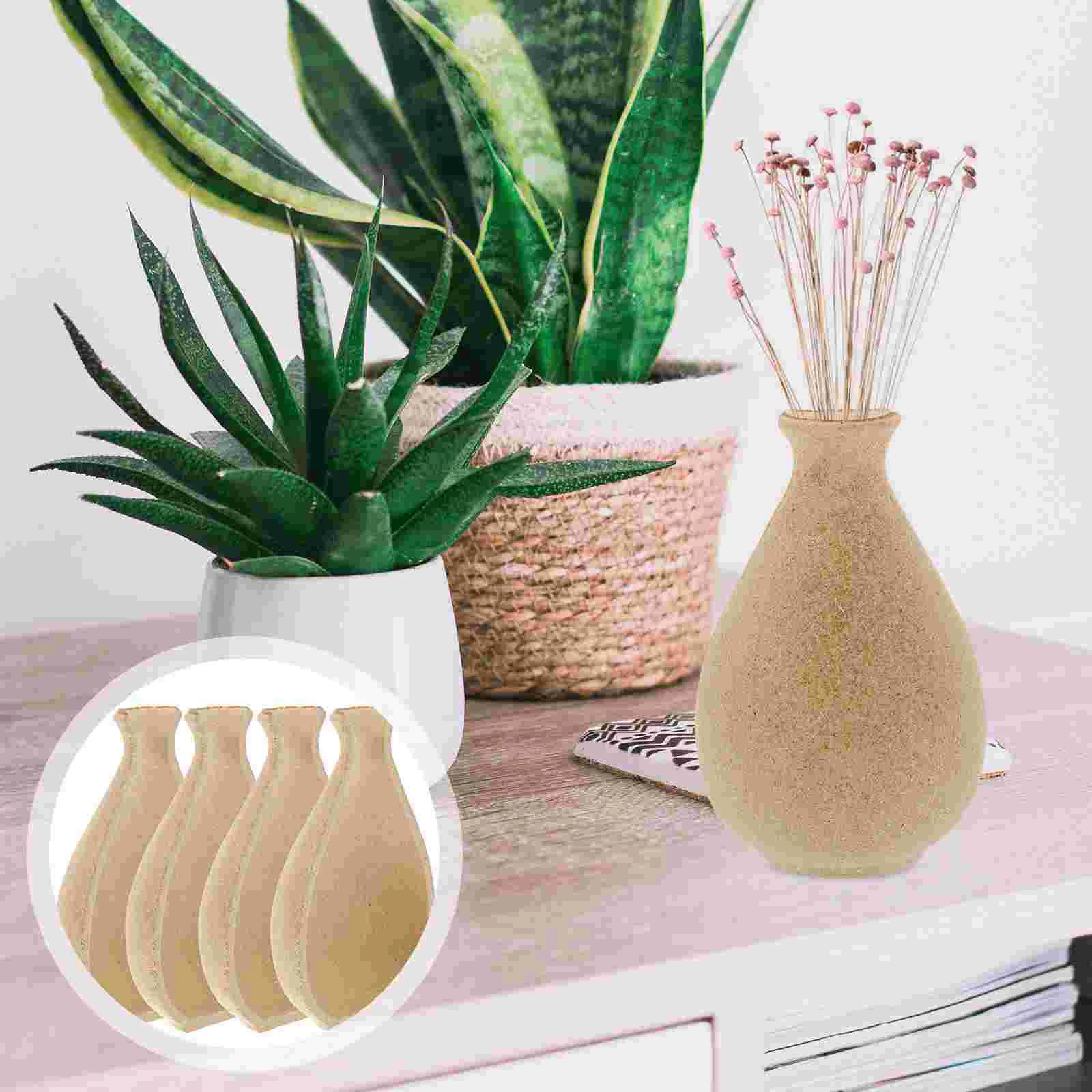 4 шт. форма для вазы сделай сам граффити бутылка цветов половина офиса