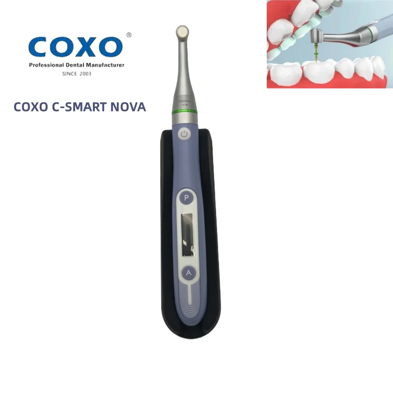 COXO C-SMART NOVA эндододонтический беспроводной двигатель 16:1 стандартный контр-угол