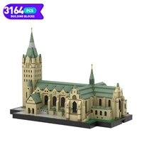 moc paderborn cathedral germany architecture building blocks model city series large house friends children toys gifts