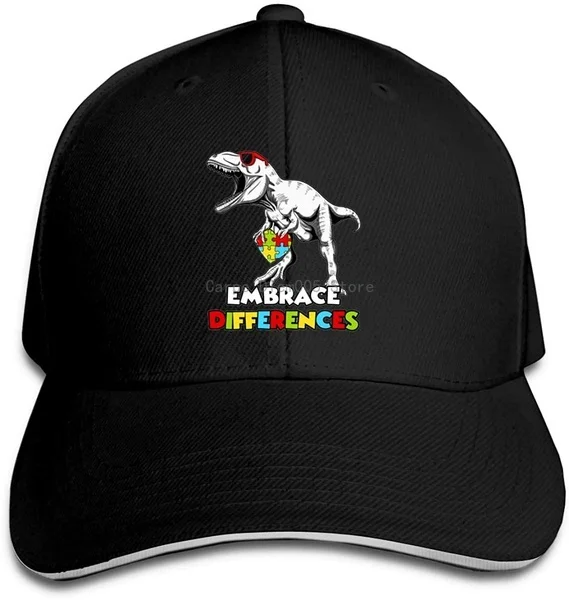 Регулируемая бейсболка унисекс в стиле аутизм |