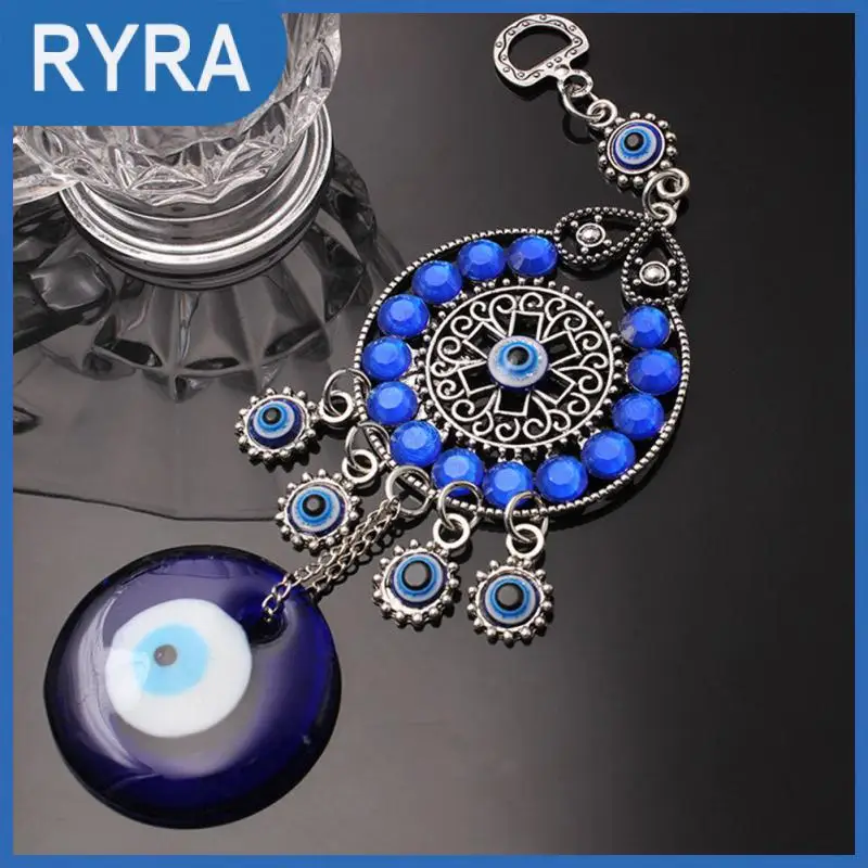 

Турецкий синий глаз, украшение на стену, предметы на удачу, настенные подвесные скандинавские украшения, украшение для дома, подвеска, рождественские украшения