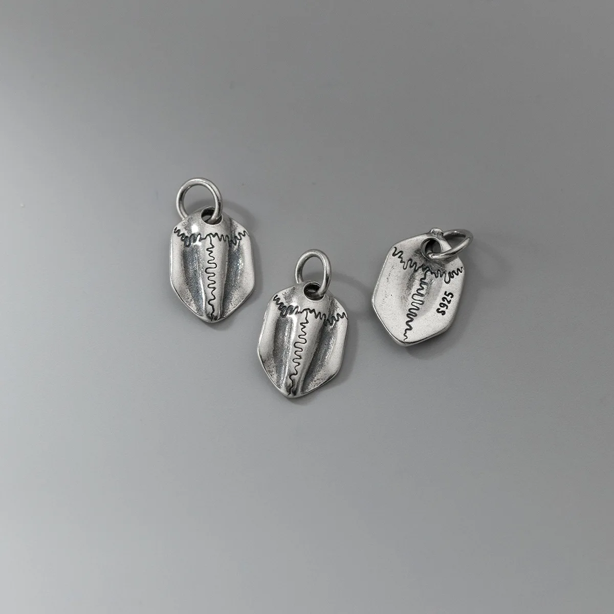 1 шт./партия подвески из серебра 925 пробы 15 х10 мм