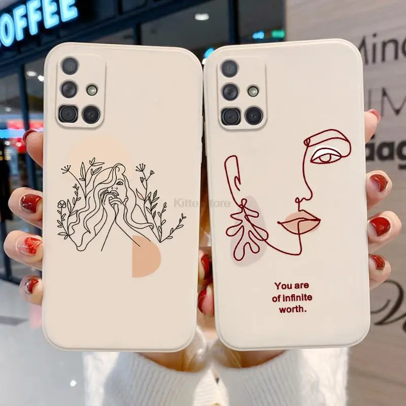 

S21 S20 FE Case For Samsung A52S Case A53 S22 Ultra Funda Samsung A51 A32 A12 A72 A21S A71 A13 A33 A50 A30 A31 A70 A73 A72 Cover