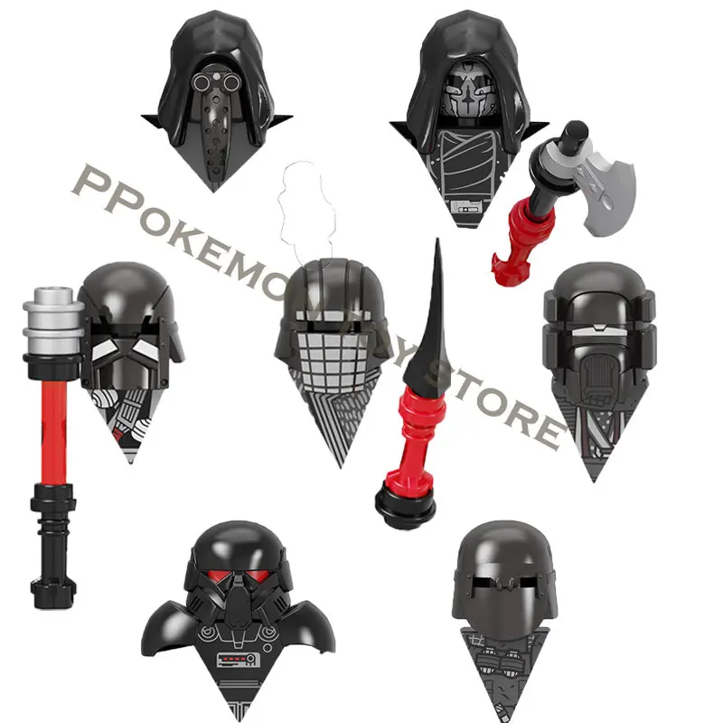 

Disney Sith Darth Vader Kylo Ren Knight Ren Samurai Kado Kulluk Sheev Palpatine Garindan Building Block Doll Minifigure Toy Gift