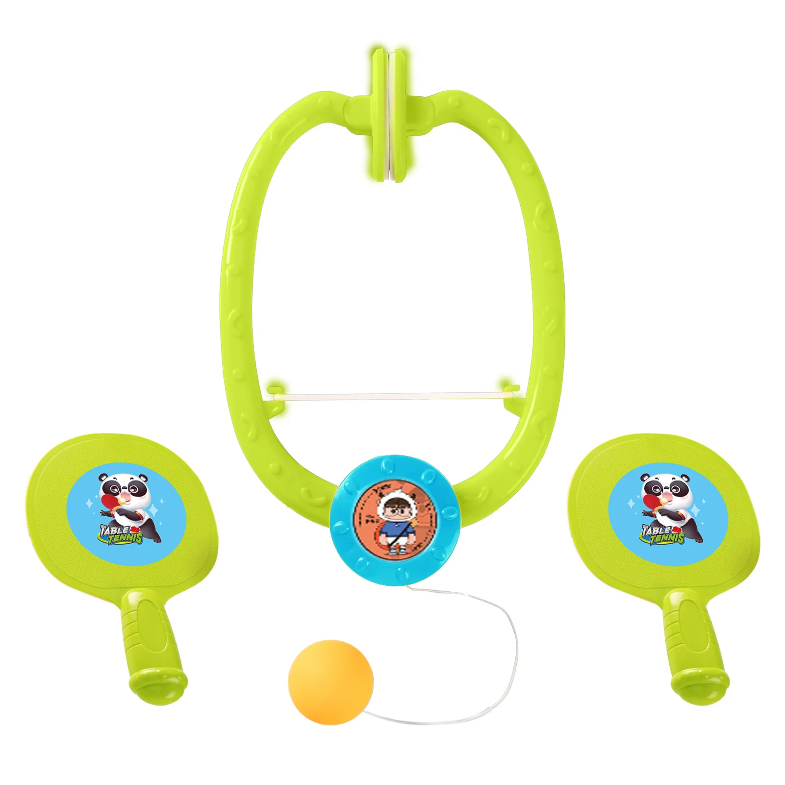 

Suspended Pingpong Trainer Indoor Table Tennis Trainer Table Tennis Paddle And Ping-Pong Balls For Indoor And Outdoor Game Gift