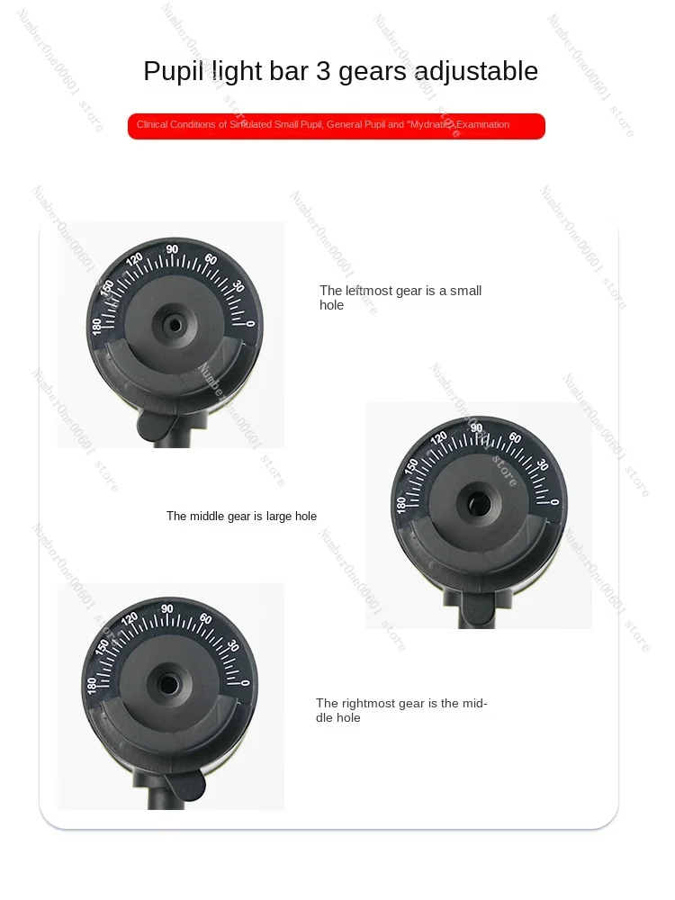 Искусственный глаз для обследования симулятор преломления регулируемый угол