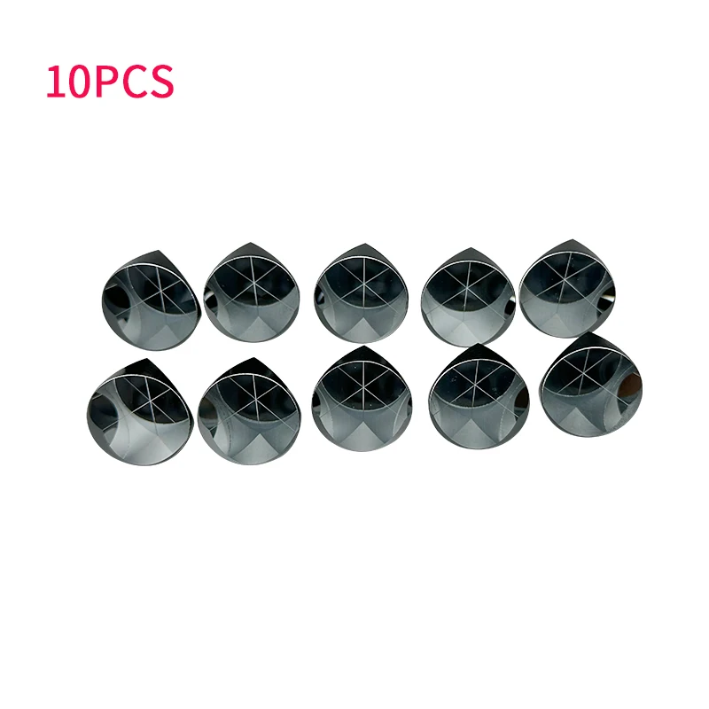 K9 Оптическое стекло Трехгранный ретроотражатель Диаметр 25,4 мм/1 дюйм Серебряная угловая кубическая призма с медным покрытием