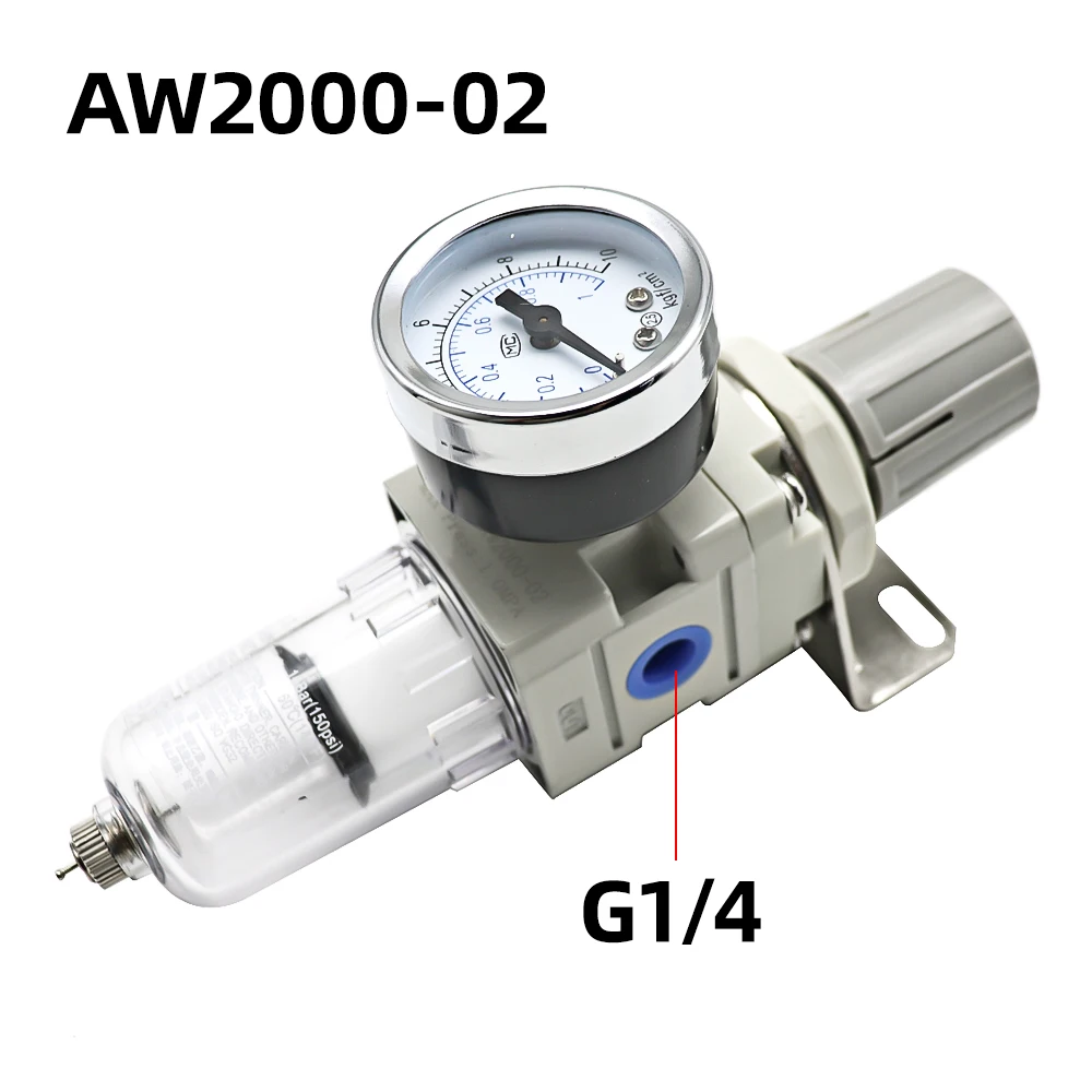 AW2000-02 AW3000-03 AW4000-04 Контроллер воздушного фильтра компрессора Фильтры масляного сепаратора Пневматический регулятор давления воздуха