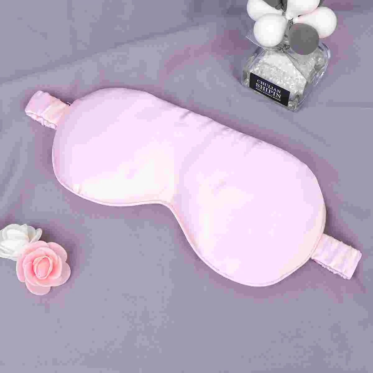 

Eye Sleeping Silk Patch Blindfold Soft Cover Night Blackout Smooth Shading Strap Elastic Travel Shade Eyewear Dream Eyeshade