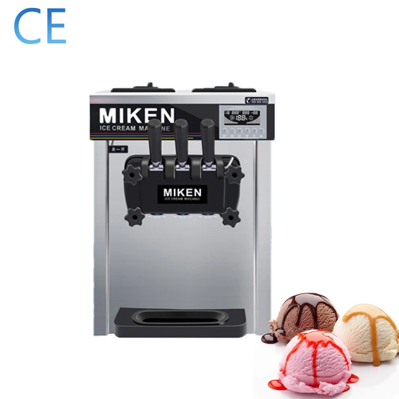 

Small Portable Mini Household Soft Ice Cream Machine 3-in-1