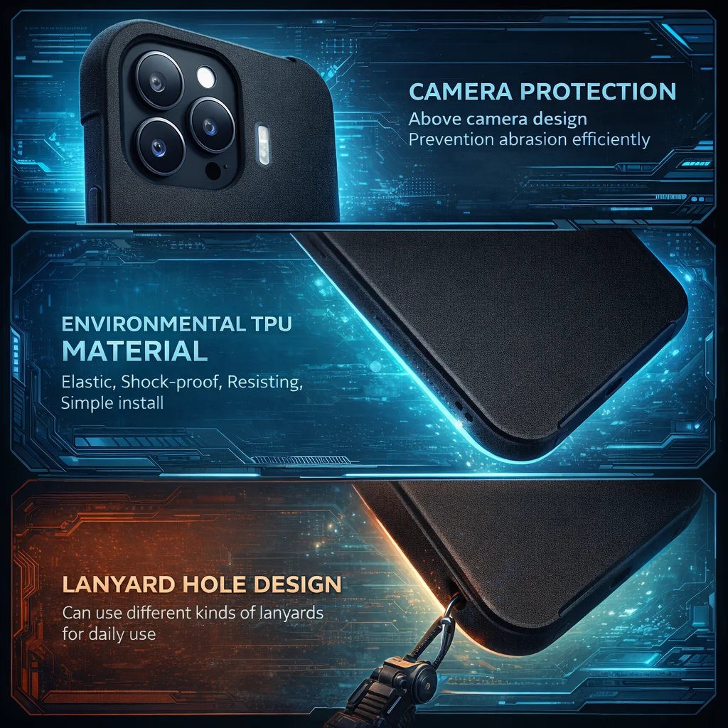 Фото Мягкий чехол для HMD Key Aura2 Aura 2 Arc 4G из ТПУ с противоударными утолщенными краями CA0002 №3