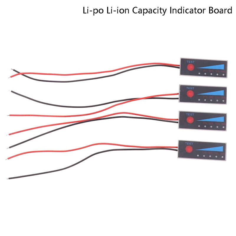 

2S 3S 4S 5S 7.2-21V Lithium Battery Li-po Li-ion Capacity Indicator Board Power Display Charging Charge LED Tester
