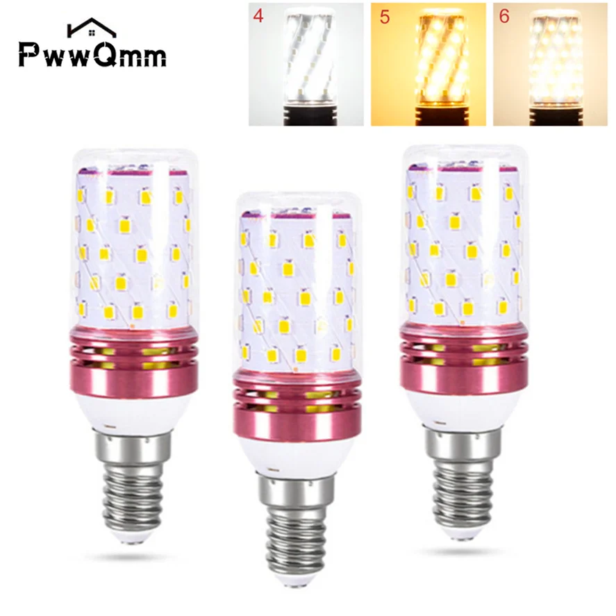 

SMD 2835 LED Bulb AC110V/220V LED Lamp E27 E14 LED Corn Bulb 12W 16W Ultra Brightness Candle LED Light Bulb Indoor Lighting
