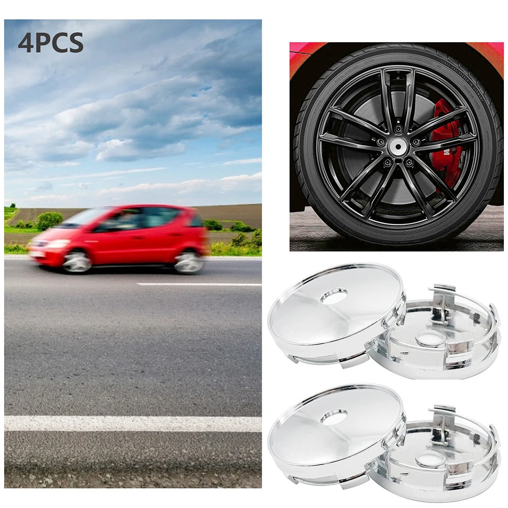 

4pcs Car Wheel Center Cap 60-56mm Hot Sale Front/rear/right/left Mount Universal Car Rims Alloy Wheel Center Hub Centre Cap Deco
