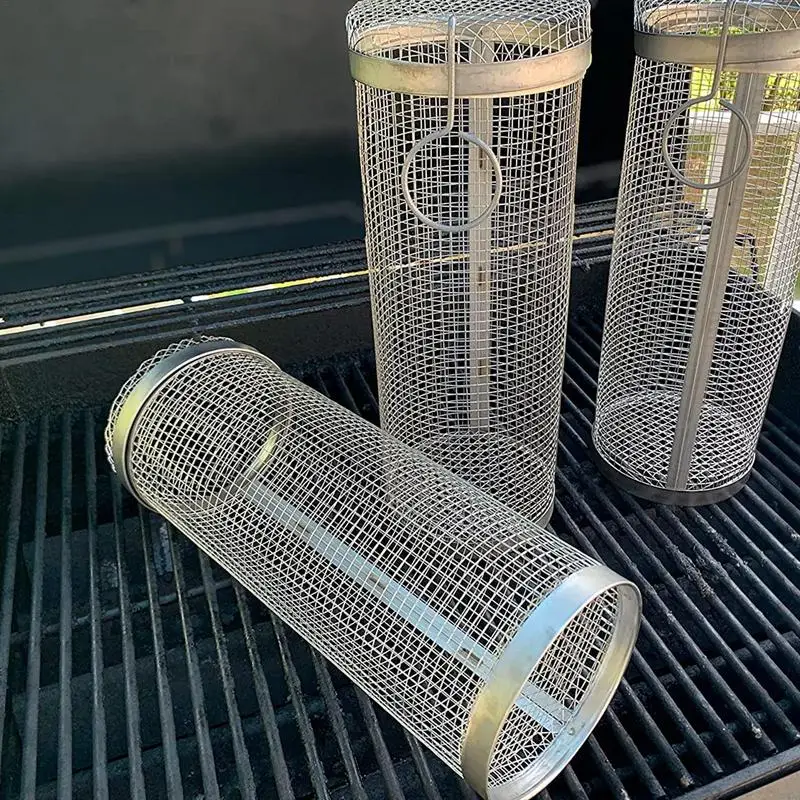 Решетка для приготовления барбекю из нержавеющей стали уличная посуда кемпинга