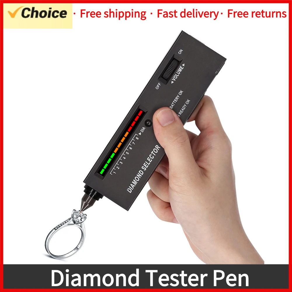 Высокоточная ручка для тестера алмазов от Meterk: Инструмент тестирования с