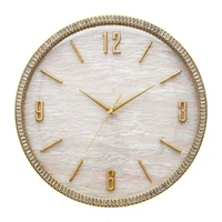 modern large wall clock modern design luxury pure brass gold wall clocks metal silent watch living room decoration gift ideas