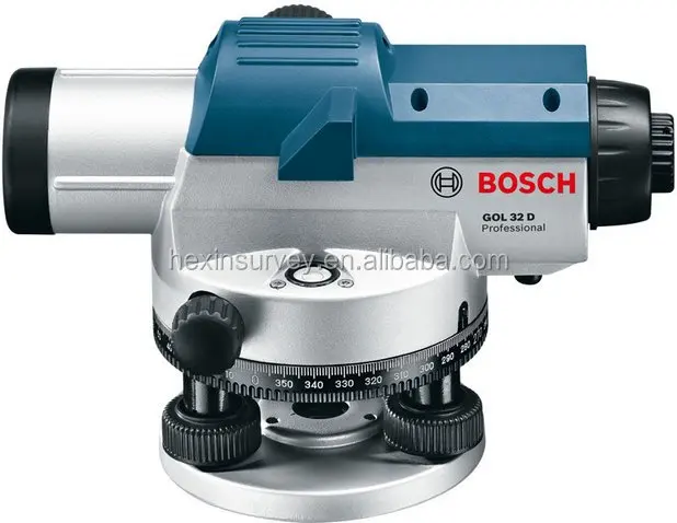 

Digital spirit level Bocsh GOL32D auto level instrument with tripod & staff
