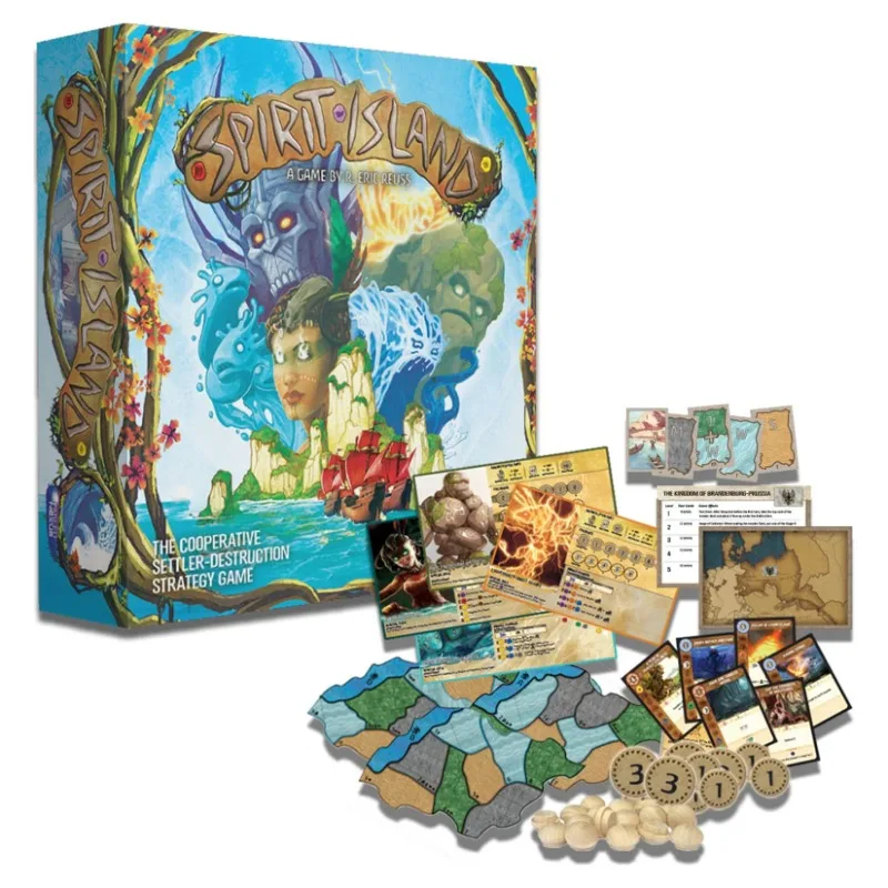 

Party games Greater Than Games Spirit Island Board Game