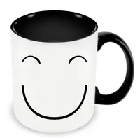 Smiling Mugs Kindly Smile Mug Unique Friend Gifts Funny Coffee Mugs Adult Kids Milk Cups Home Decor Heat Changing Color Tea Cup