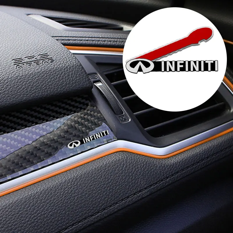 Автомобильное аудио украшение 3D алюминиевый значок эмблема наклейки для Infiniti Q50