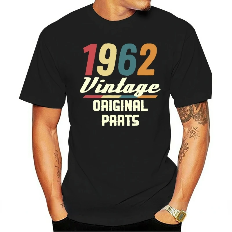 

Vintage Mens Tshirt Retro Birthday Tee Men Women Summer Short-sleev Fashion Graphic Tops Classic Casual Streetwear