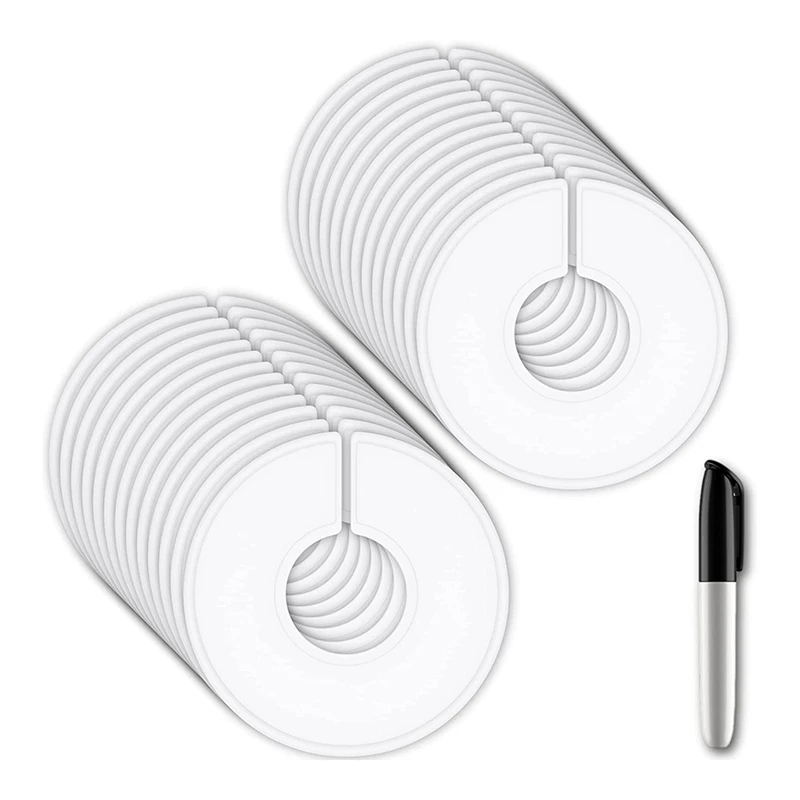 

24 шт., разделители для одежды, разделители для одежды, органайзер для шкафа/вешалка, разделители для одежды