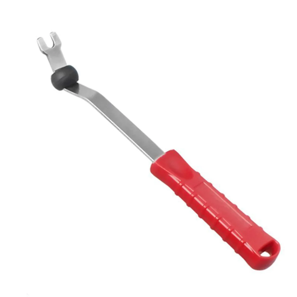 

For Automotive Interio Removal Tool Bike Tire Remover Car Audio Modification Metal Mirror Removal Plastic Silver