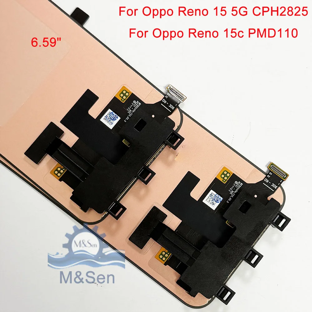 Фото Оригинальный AMOLED-дисплей 6.32 дюйма для Oppo Reno15 Pro 5G CPH2813, LCD-экран 6.59 дюйма для Oppo Reno 15 5G CPH2825/Reno 15c PMD110 с рамкой №4