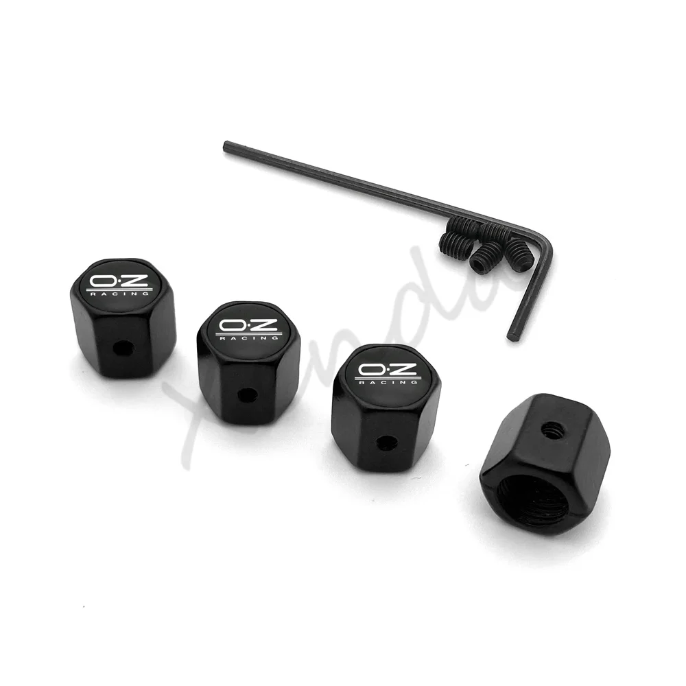 

4 шт. OZ гоночный стиль логотип эмблема чехол шины клапан сердечника колпачки стержня противоугонные пальцы колеса автомобиля обод воздушная крышка автомобильные аксессуары