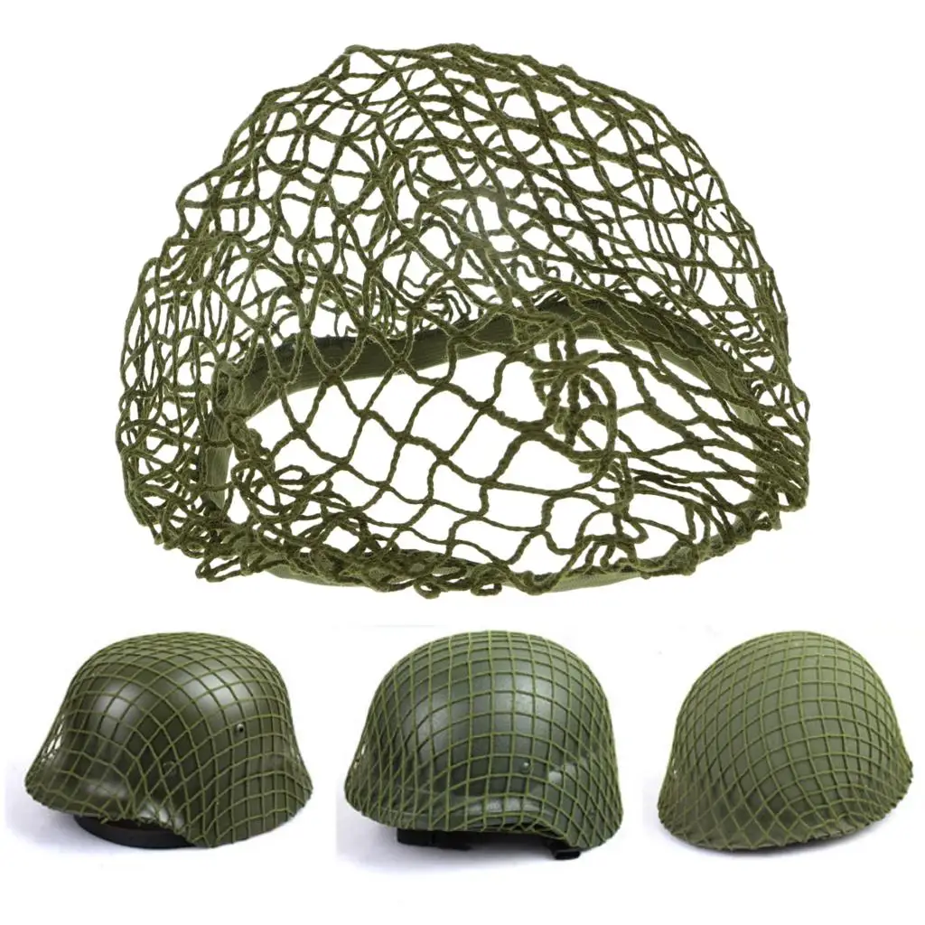 

Helmet Net Cover Camouflage Helmet Net for M1 M35 M88 MK1 MK2 GK80 Green High Quality Motorbike Helmet Storage Cargo Organiser