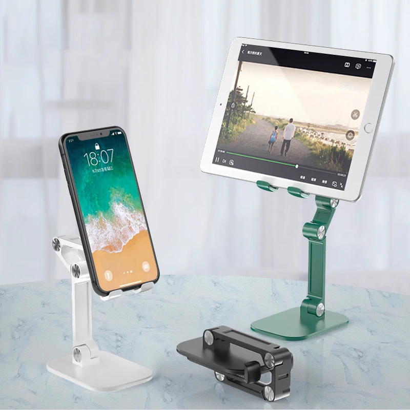 

New Folding Stand Telescopic Mobile Phone Stand For Most Occasions In Life Tablet Pc Bracket Adjustable Desktop For Ipad Phones