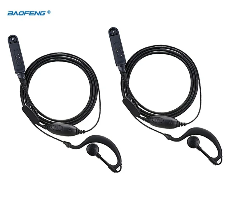 

2 шт. водонепроницаемые наушники Baofeng UV-9R plus гарнитура UV 9R UV-XR BF-A58 BF-9700 Baofeng walkie talkie Accessories