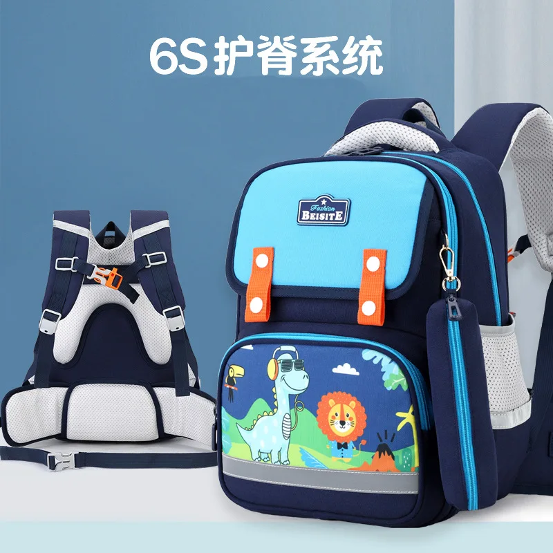 Children School Bags For Girls Boys Orthopedic Backpack Kids cartoon schoolbag Primary School backpack Kids book bag mochila