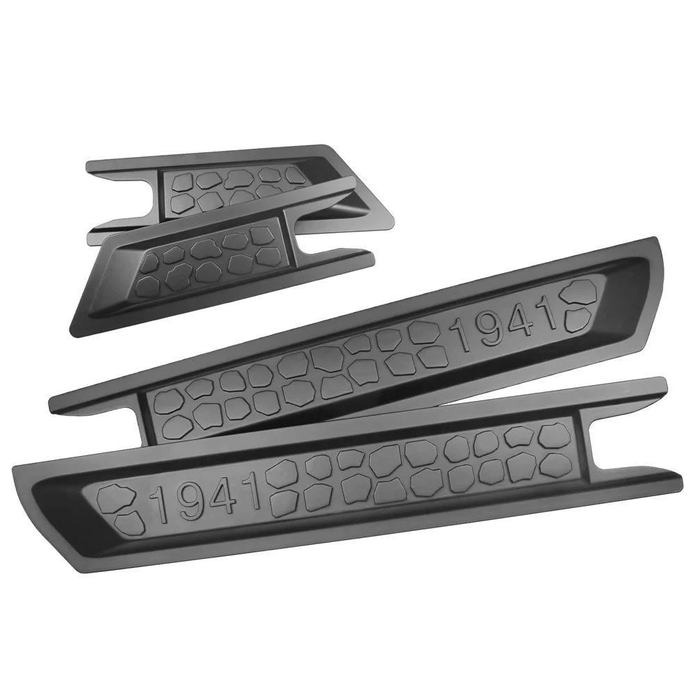 

Дверная Аварийная панель для Jeep Wrangler JK JL 2007-2023 + 4 двери Боковая дверь анти-столкновение доска полоса черный декор отделка автомобильный бампер