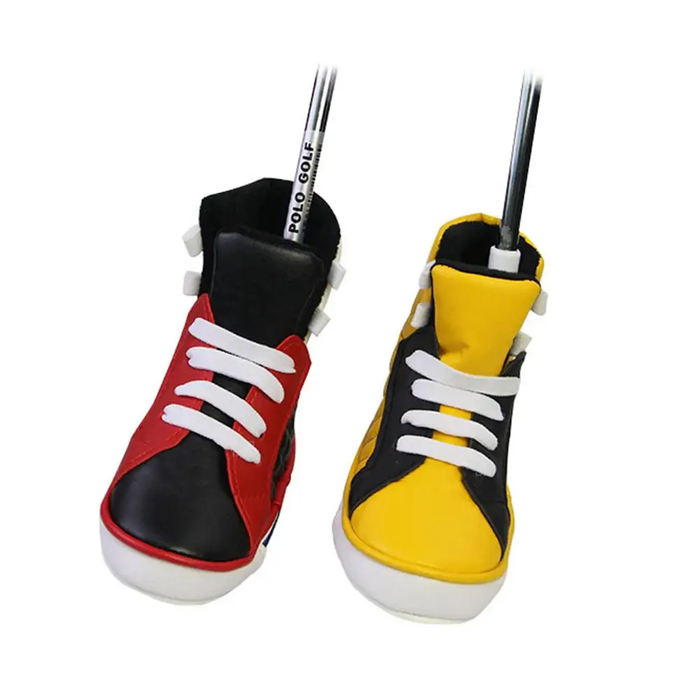 

2023 г., чехол для головы с клювцом и лезвием для гольфа, ПУ Чехол для головы для клювцов, унисекс, контрастные цвета, защитный головной убор L-образной формы, аксессуары для гольфа