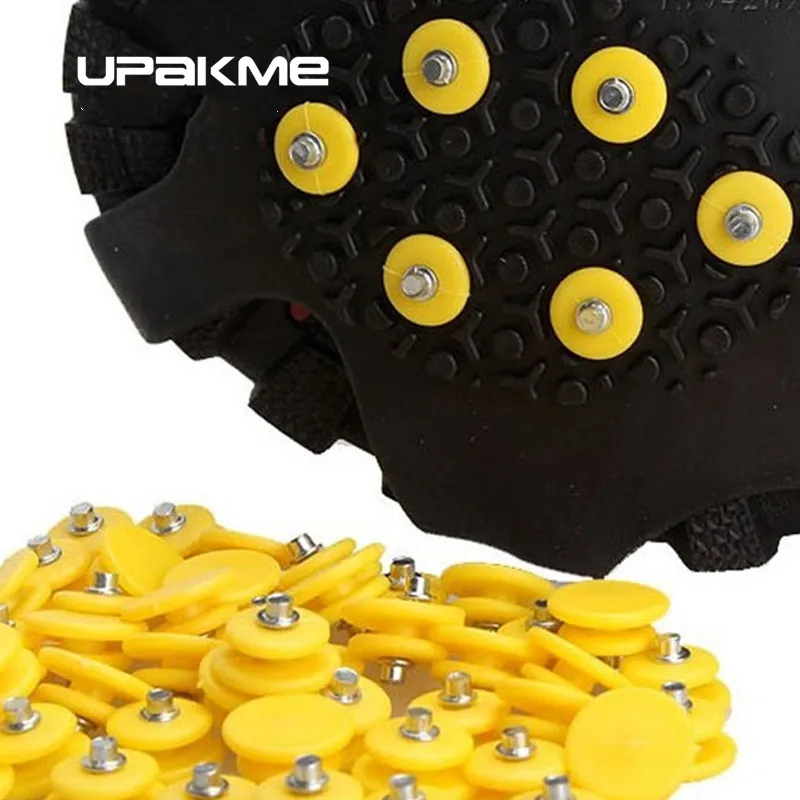 

10/20pcs Teeth Nail for Ice Snow Climbing Crampons Spike Winter Outdoor Anti-slip Shoe Grippers Cleats Spikes Glace Replacement