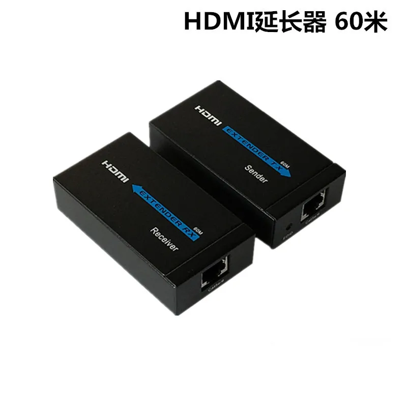 

20Pair Hdmi Extender 60m Hdmi Hd Extender Hdmi To Rj45 Network Cable Extender 60m